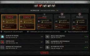 Conta Diablo IV - Estatuas de Lilith+Areas-Inclui Diablo 3