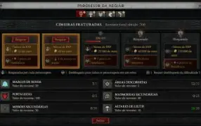 Conta Diablo IV - Estatuas de Lilith+Areas-Inclui Diablo 3