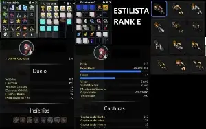 Conta POKEXGAMES: (Volcanic 215) e (Wingeon 159) [EMERALD]