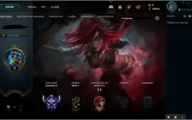 CONTA DE LOL DIAMANTE ZERADA