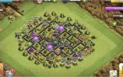 Clash of Clans - CV9 inicial