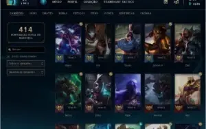 Conta League Of Legends B2 c/ 46 skins