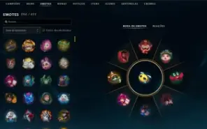 Conta lol com quase todas skins