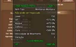 Vendo conta do ASA DE CRISTAL II VIP7 com 3kk de CRYSTAL