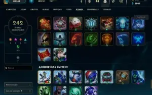 Conta Kayle Juiza/Corki Ovni, Ícones Raros 2012-2013