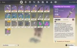 Conta Genshin Impact HuTao AR 37 + 14k Primogems