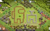 CLASH OF CLANS CV11 semi full barato