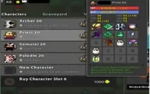 EXCELENTE CONTA REALM OF THE MAD GOD (ROTMG)