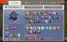 Vendo conta clash of clans / clash royale upadas