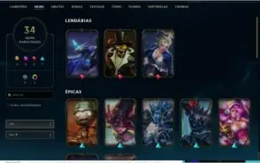 Conta lol sivir caçadora,ward riot
