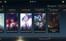 WILD RIFT 84 SKINS DESAFIANTE TODAS TEMPORADAS; ATUAL GM