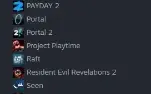Conta steam  vários  jogos!