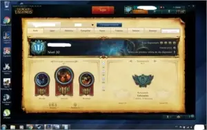 Conta LOL Com 73 Skins e 8 paginas de runas