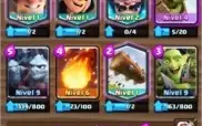 CLASH ROYALE CONTA LEVEL 8 ARENA 10 COM MUITAS LENDARIAS