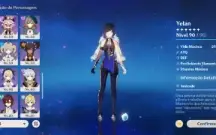 Conta Genshin e Honkai Star Rail