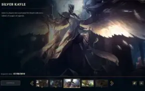 Conta LOL: PROMOÇÃO Kayle Prateada + Ufo Corki