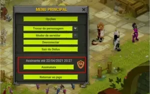 CONTA DOFUS ILYZAELLE - ECA 198 - ZOB 165 - P2P ATÉ 04/2021