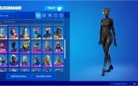 Conta Fortnite + Salve o Mundo + 1565 VBUCKS