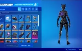Conta Fortnite + Salve o Mundo + 1565 VBUCKS
