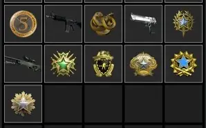 CONTA STEAM 7 ANOS COM MEDALHAS RARAS + PRIME