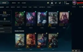 Conta lol level 30 50k ea+