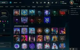Conta League of Legends (Com 377 Skins) [Bronze]