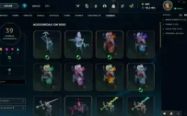 Conta League of Legends (Com 377 Skins) [Bronze]