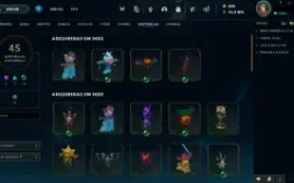 Conta League of Legends (Com 377 Skins) [Bronze]