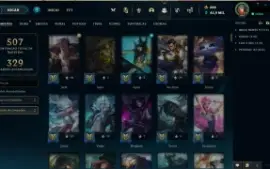 Conta League of Legends (Com 377 Skins) [Bronze]