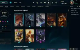 Conta League of Legends (Com 377 Skins) [Bronze]