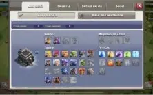 Conta CLASH OF CLANS CV 9