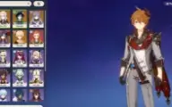 Conta Yae Miko, Albedo, Childe, venti,Keking,mona etc