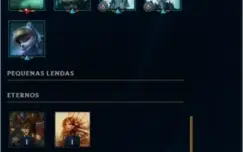 conta do lol com skins raras,épicas,ultimates e vitoriosas