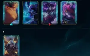 Conta de lol level 95 com 18 skins. 