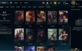 Conta de LoL Ouro 2