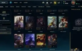 Conta de LoL Ouro 2