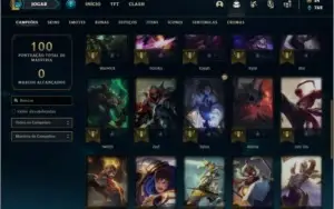 Conta platina 2 com 13 skins e 35 champs ( MAIN ADC )