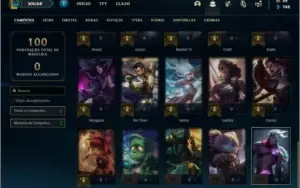 Conta platina 2 com 13 skins e 35 champs ( MAIN ADC )