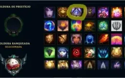 CONTA DE LOL PLAT3 DIAMANTE SEASON PASSADA