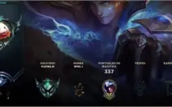 CONTA DE LOL PLAT3 DIAMANTE SEASON PASSADA