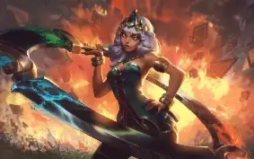 3 em 1 Pacote Cyan Eclipse| Custom Skin | League of Legends
