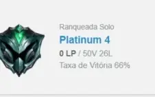 CONTA SMURF PLAT IV ( 43 K DE ESSENCIAS AZUIS ) + 66% DE WIN