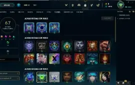 Conta League of legends Diamante