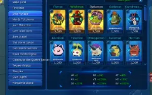 Conta Susanomon shin, Luce, x5, falta só o bagra pro Darknes