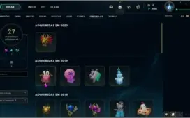VENDO MINHA CONTA DO LOL 292 SKINS 25 PAG DE RUNAS LV 357