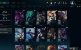 VENDO MINHA CONTA DO LOL 292 SKINS 25 PAG DE RUNAS LV 357