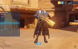 Overwatch rank dps diamante sr 3000 3 armas douradas