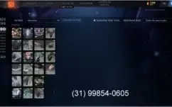 DOTA 2 - VENDA DE CONTA COM MAIS DE 2000 ITENS, COM ARCANOS