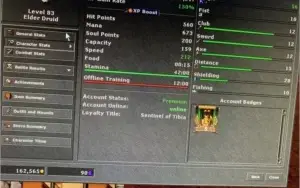 Paladin lvl 181 celebra mais ED 83