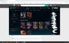 Conta 84 campeões 24 skins, muito boa e barata.